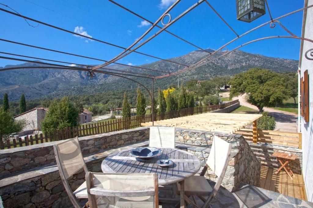 Le Capu Biancu-Location Avec Vue Proche Des Gorges De L Asco Entre Mer Et Montagne Moltifao Екстер'єр фото