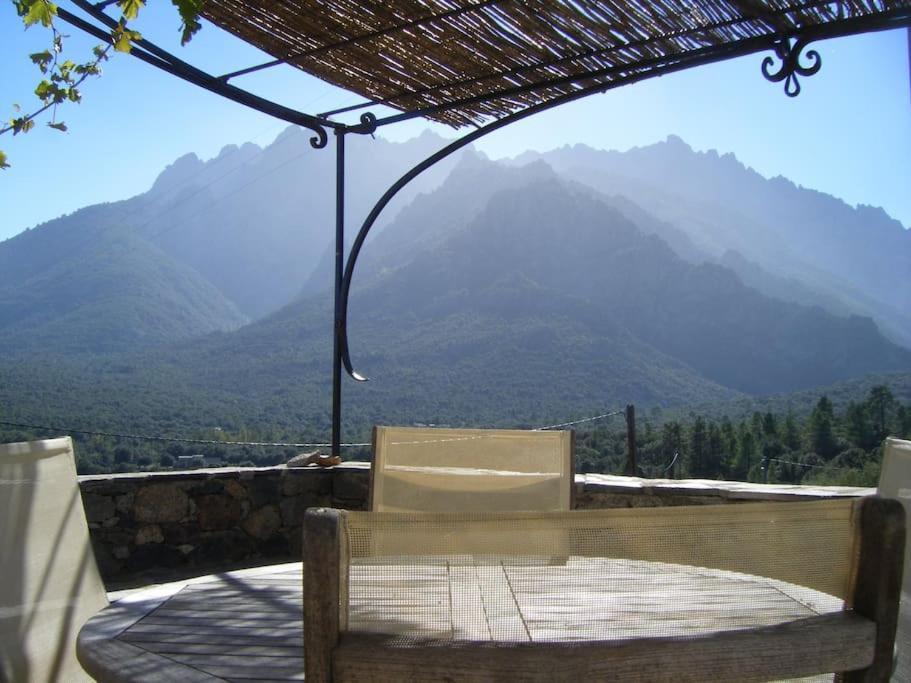 Le Capu Biancu-Location Avec Vue Proche Des Gorges De L Asco Entre Mer Et Montagne Moltifao Екстер'єр фото
