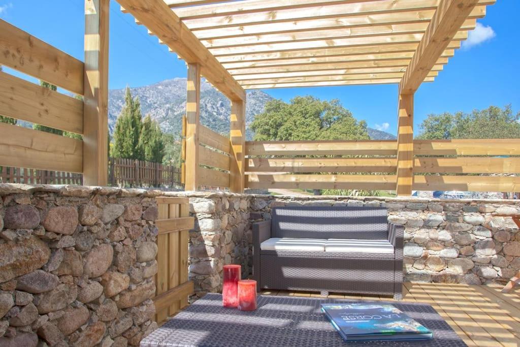 Le Capu Biancu-Location Avec Vue Proche Des Gorges De L Asco Entre Mer Et Montagne Moltifao Екстер'єр фото